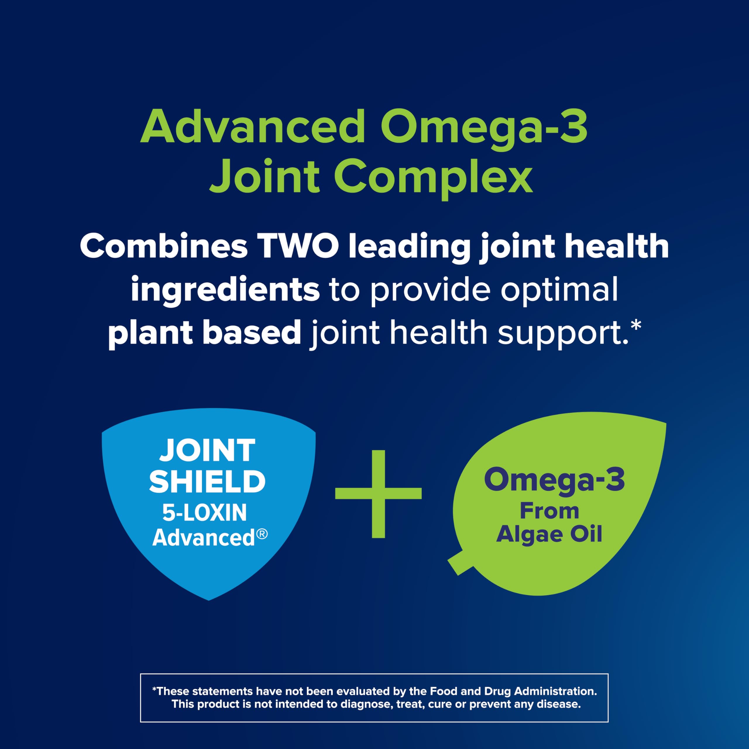 Osteo Bi-Flex Advanced Omega-3 Joint Complex 360mg softgels bottle with label