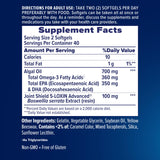 Osteo Bi-Flex Advanced Omega-3 Joint Complex 360mg softgels in hand