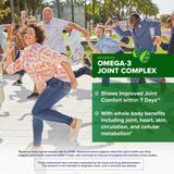 Osteo Bi-Flex Advanced Omega-3 Joint Complex 360mg softgels side view