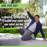 Osteo Bi-Flex One Per Day supplement back view with ingredient list