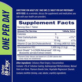 Osteo Bi-Flex One Per Day supplement side view with dosage information