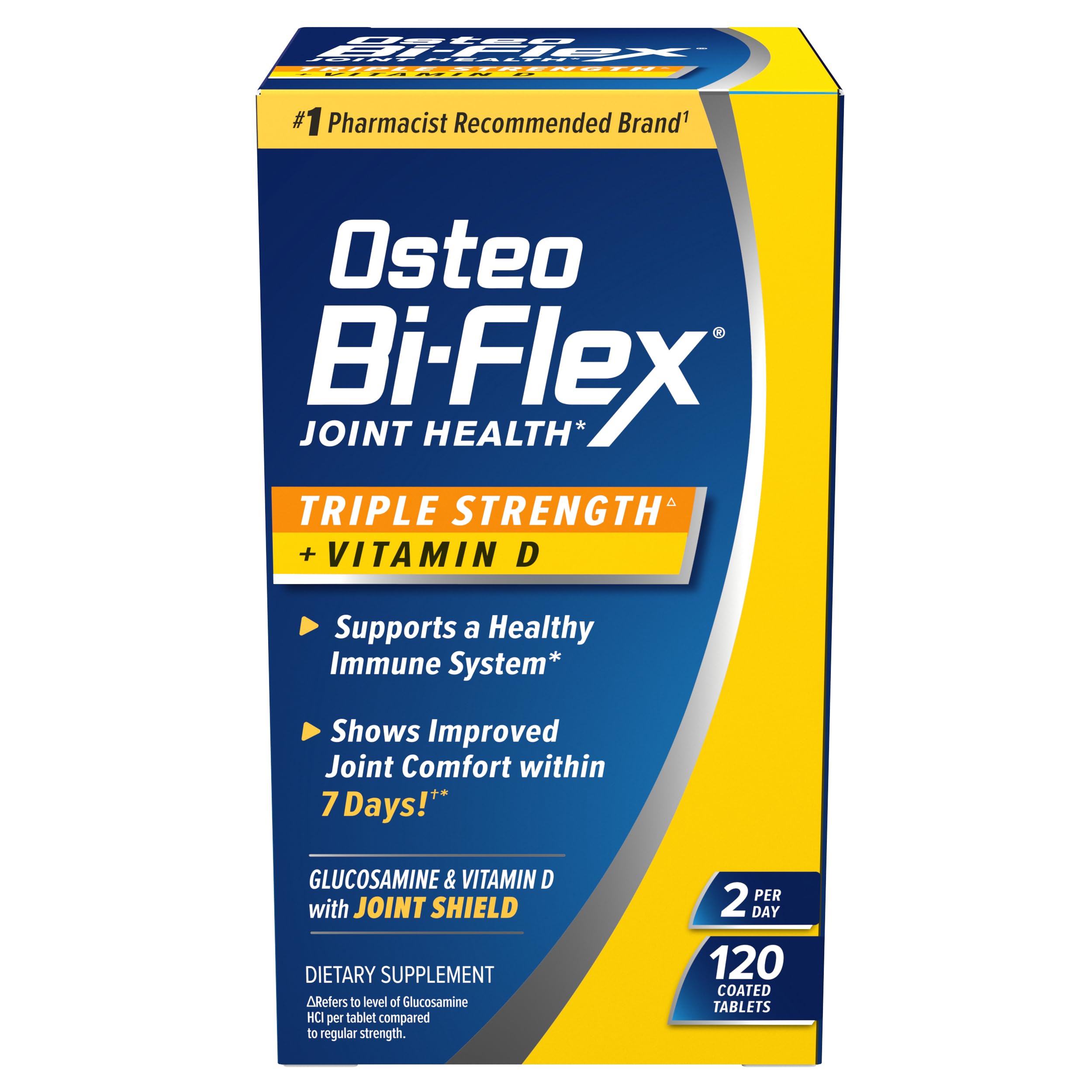 Osteo Bi-Flex Triple Strength 120 count bottle front view