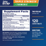 Osteo Bi-Flex Triple Strength Glucosamine with Turmeric side view showing capsule