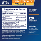 Osteo Bi-Flex Triple Strength side view showing tablet details