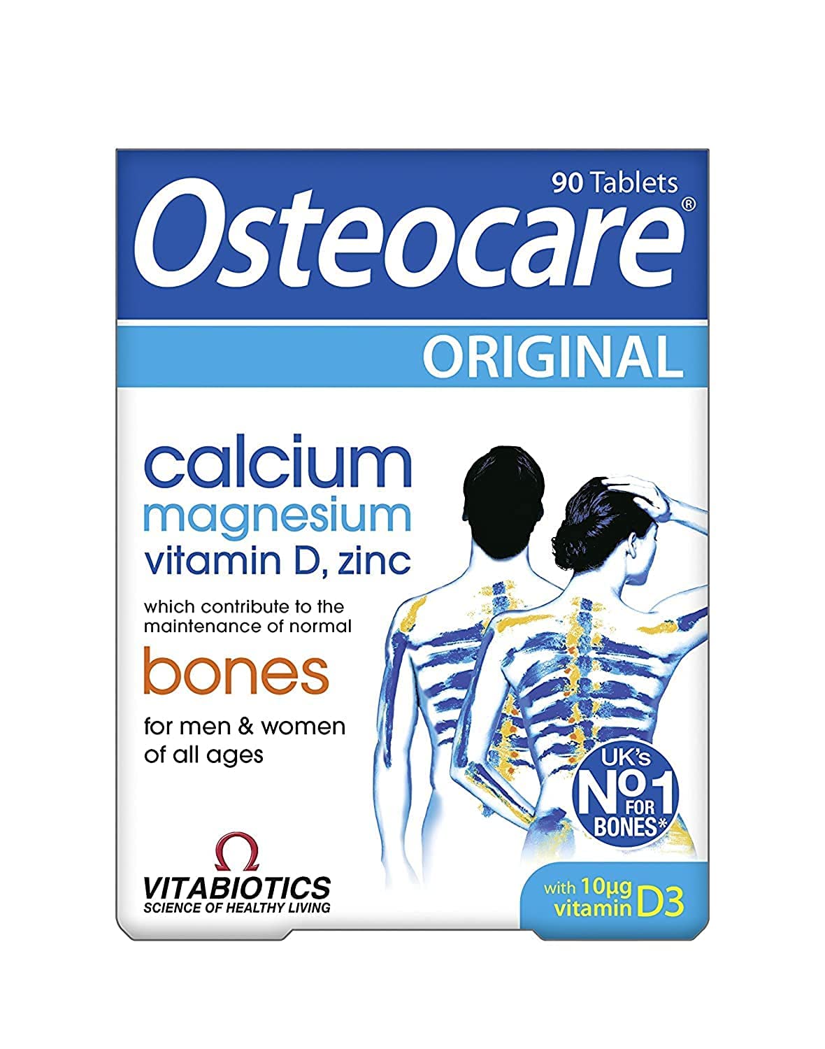 Osteocare Multivitamins 90 tablets front view