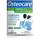 Osteocare Plus Calcium and Omega-3 supplement packaging front view