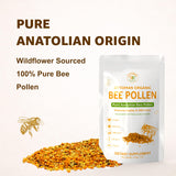 Ottoman Organic Bee Pollen product details on label