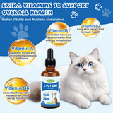 Ourea L-Lysine Drops for Cats 68g back view