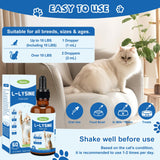 Ourea L-Lysine Drops for Cats 68g lifestyle setting