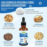 Ourea L-Lysine Drops for Cats 68g packaging