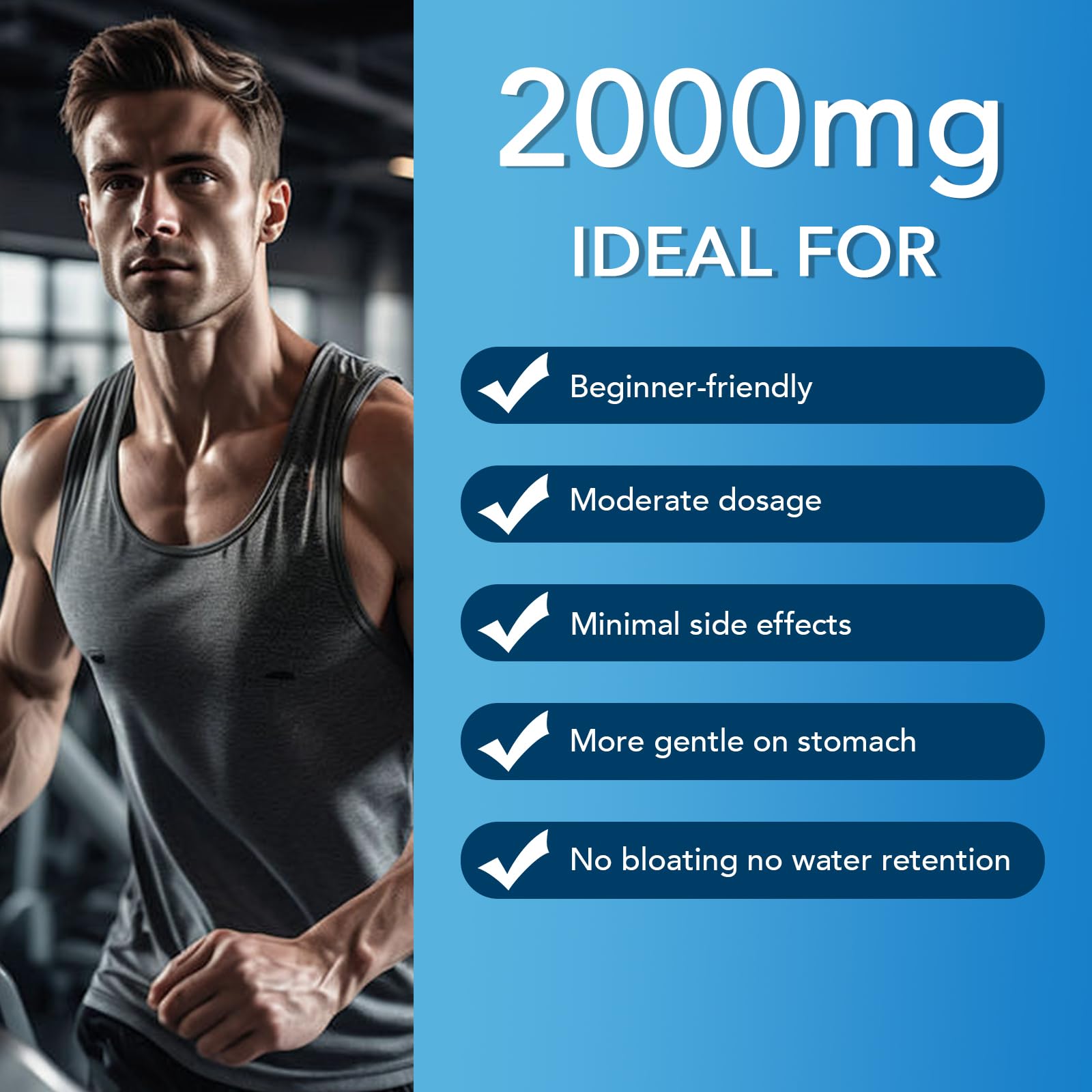 ourui one Creatine HCL Gummies in a lifestyle setting
