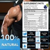 ourui one Creatine HCL Gummies packaging with nutritional information