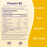 ourui one Vitamin B2 Gummies 400mg ingredients list