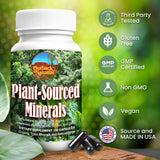 Outback Naturals Organic Humic & Fulvic Acid Supplement side view
