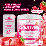 OUTELANDE Creatine Gummies for Women 454g on a table