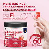 OUTELANDE Magnesium Glycinate Gummies in a hand