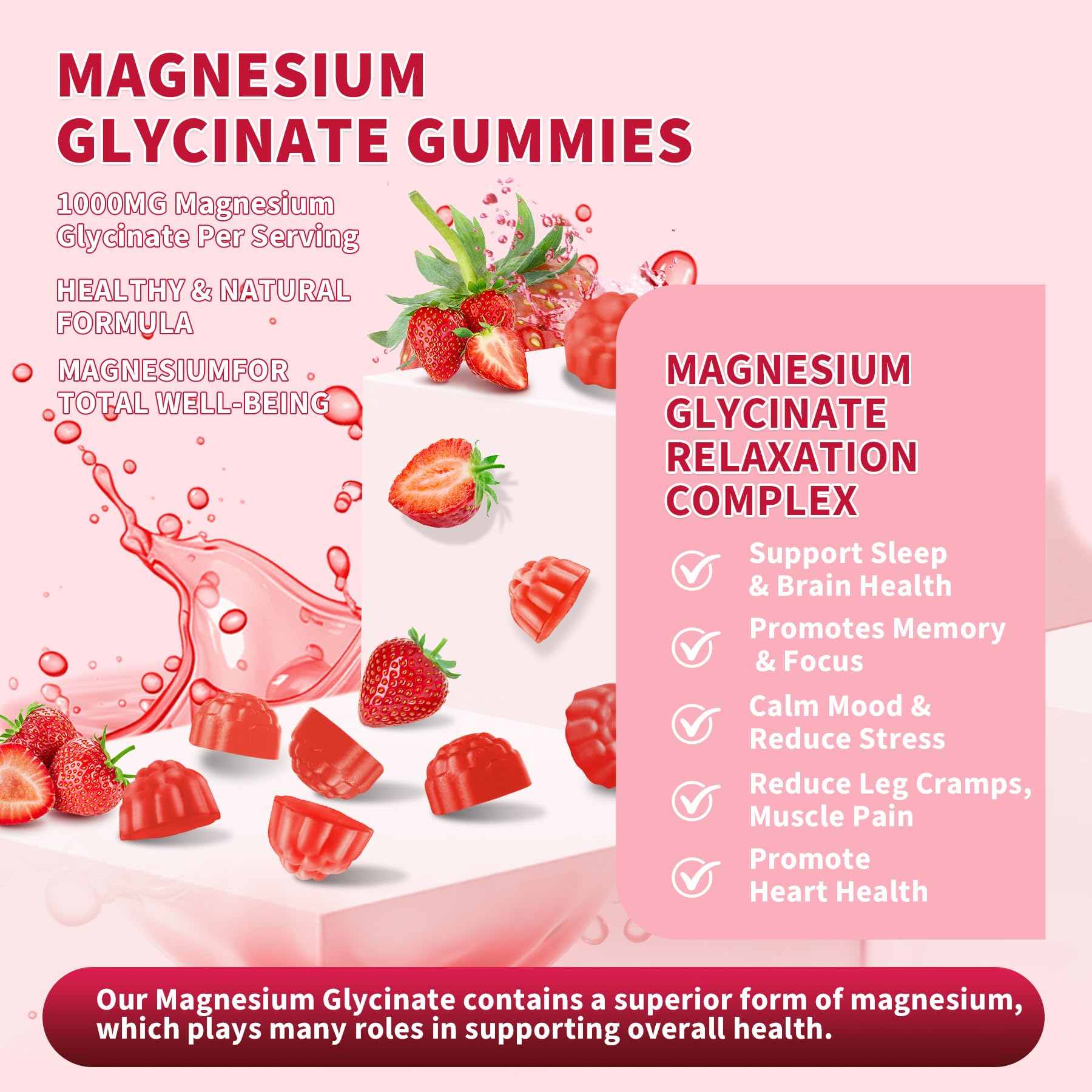 OUTELANDE Magnesium Glycinate Gummies nutritional information
