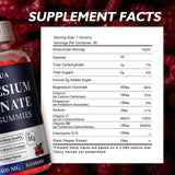 OUYIYUA Magnesium Glycinate Gummies 400mg side view