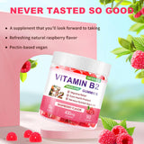 OUYIYUA Vitamin B2 Gummies with a measuring spoon for dosage