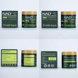 Ovelanique NAD+ Complex Resveratrol bottle with capsules