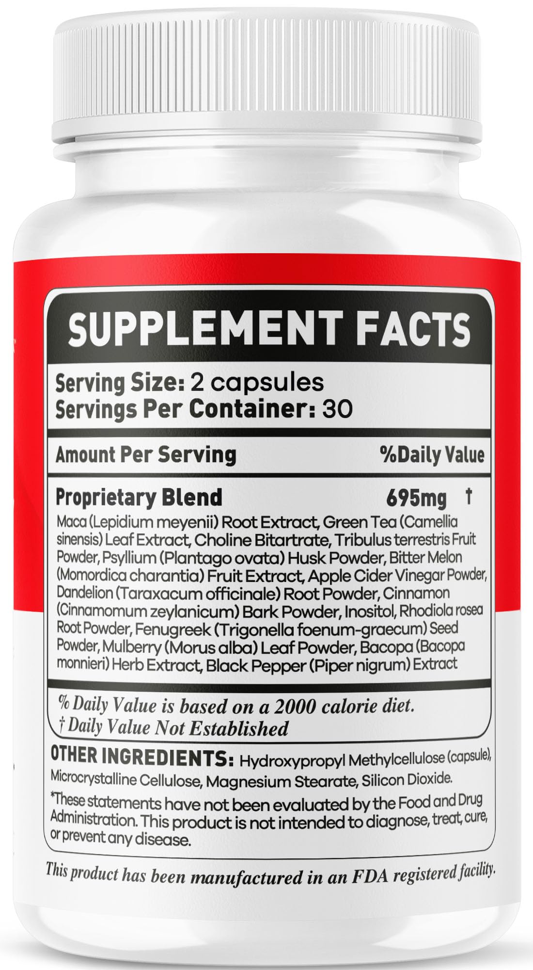 OVICIA BioSteady Advanced Formula Support Capsules on a wooden table