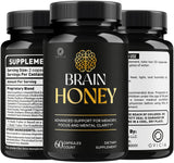 OVICIA Brain Honey Capsules 60 Count ingredients label
