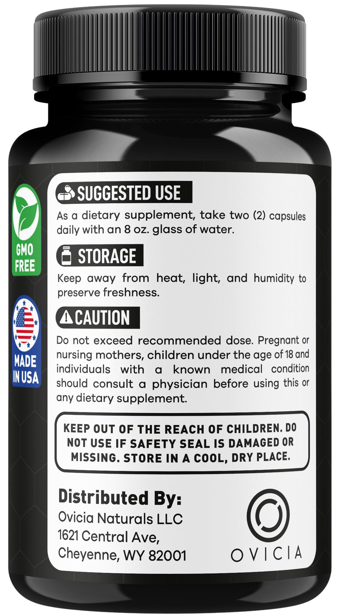 OVICIA Brain Honey Capsules 60 Count lifestyle scene
