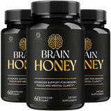 OVICIA Brain Honey Capsules front view with packaging