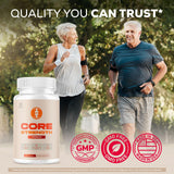 OVICIA Core Strength Capsules on a table