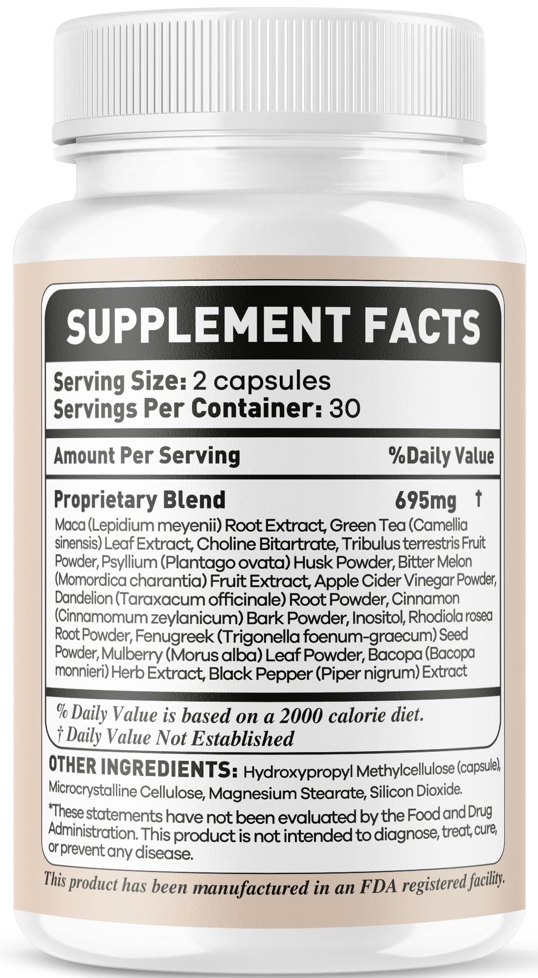 OVICIA Core Strength Capsules on a wooden table