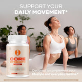 OVICIA Core Strength Capsules side view with label