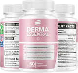 OVICIA Derma Essential Capsules on a wooden table