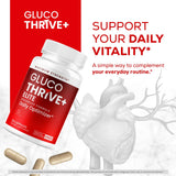 OVICIA GlucoThrive Capsules side view with label