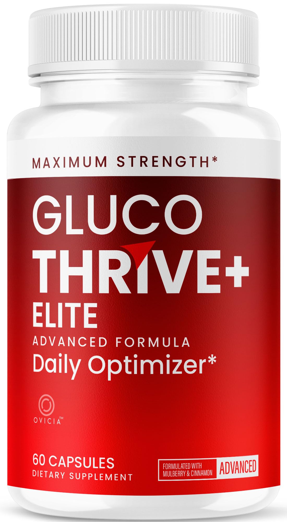 OVICIA GlucoThrive Premium Formula Capsules front view