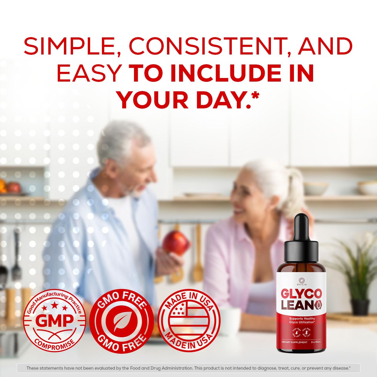 OVICIA Glyco Lean Drops 170g lifestyle scene