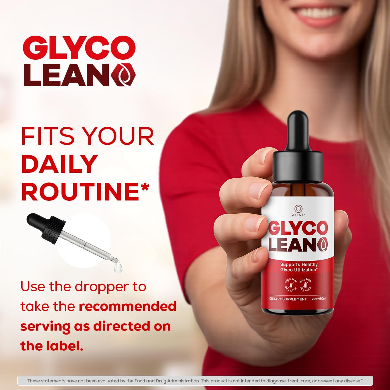 OVICIA Glyco Lean Drops 170g liquid in dropper
