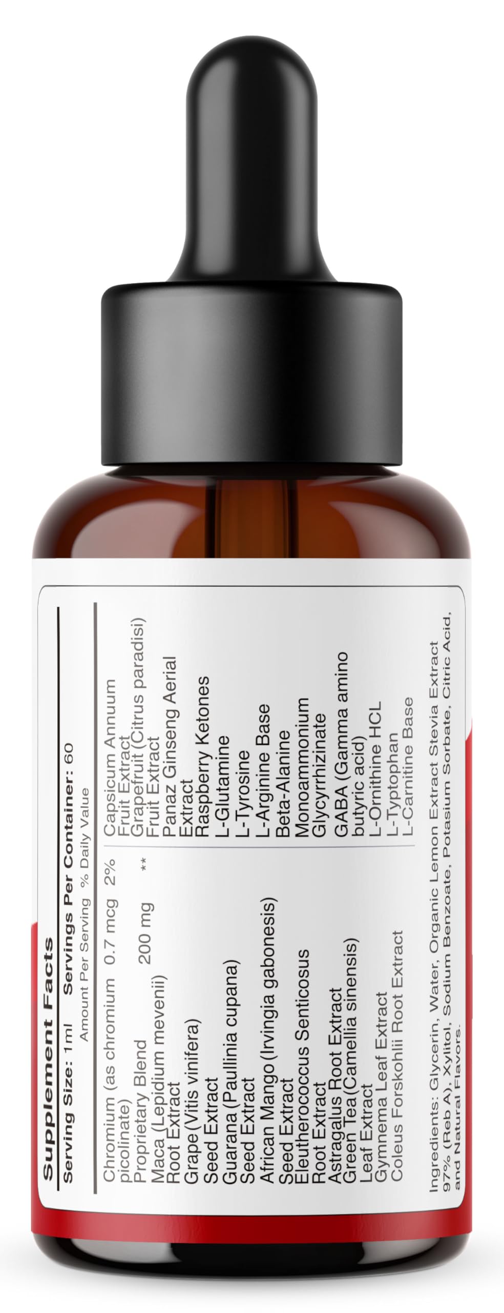 OVICIA Glyco Lean Drops liquid dropper close-up
