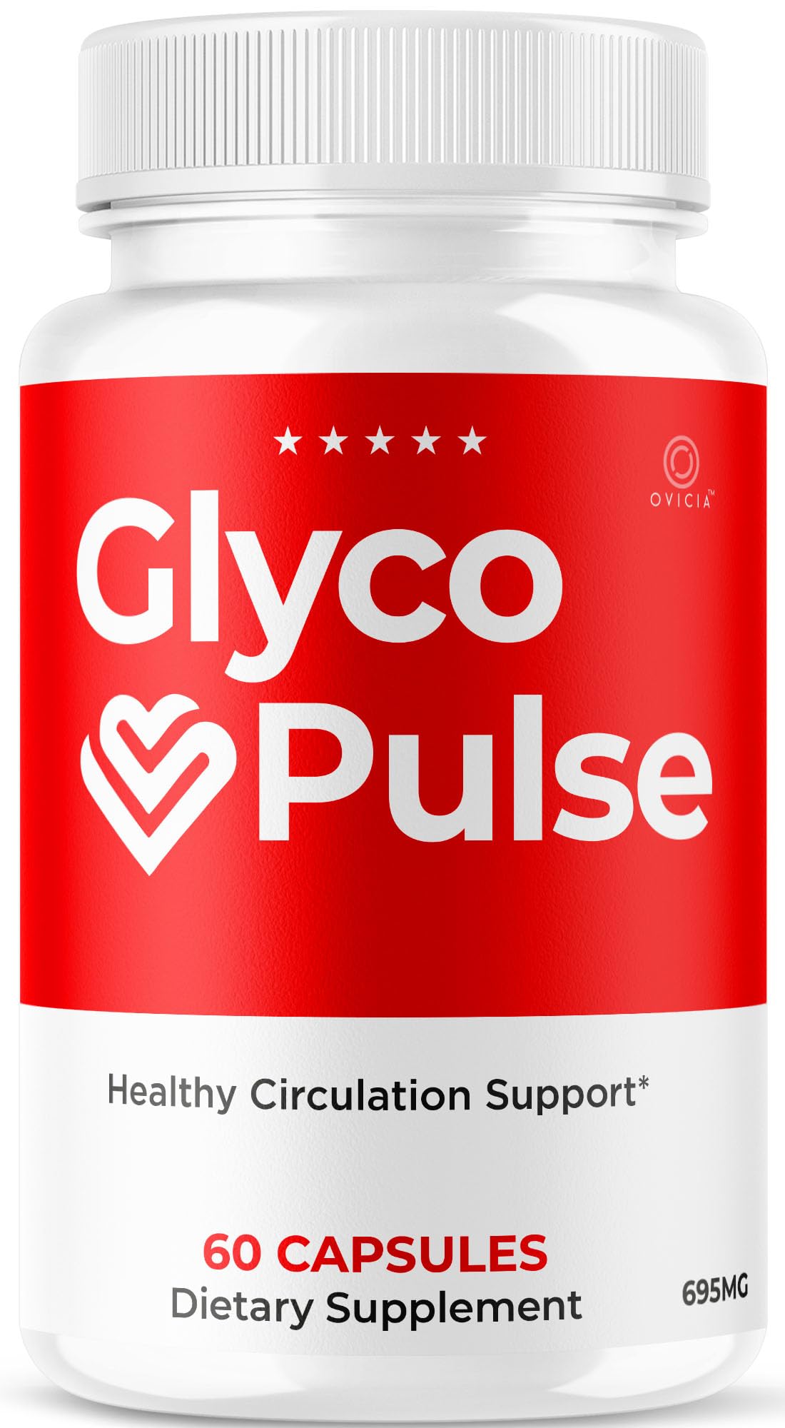 OVICIA Glyco Pulse Capsules 85g front view
