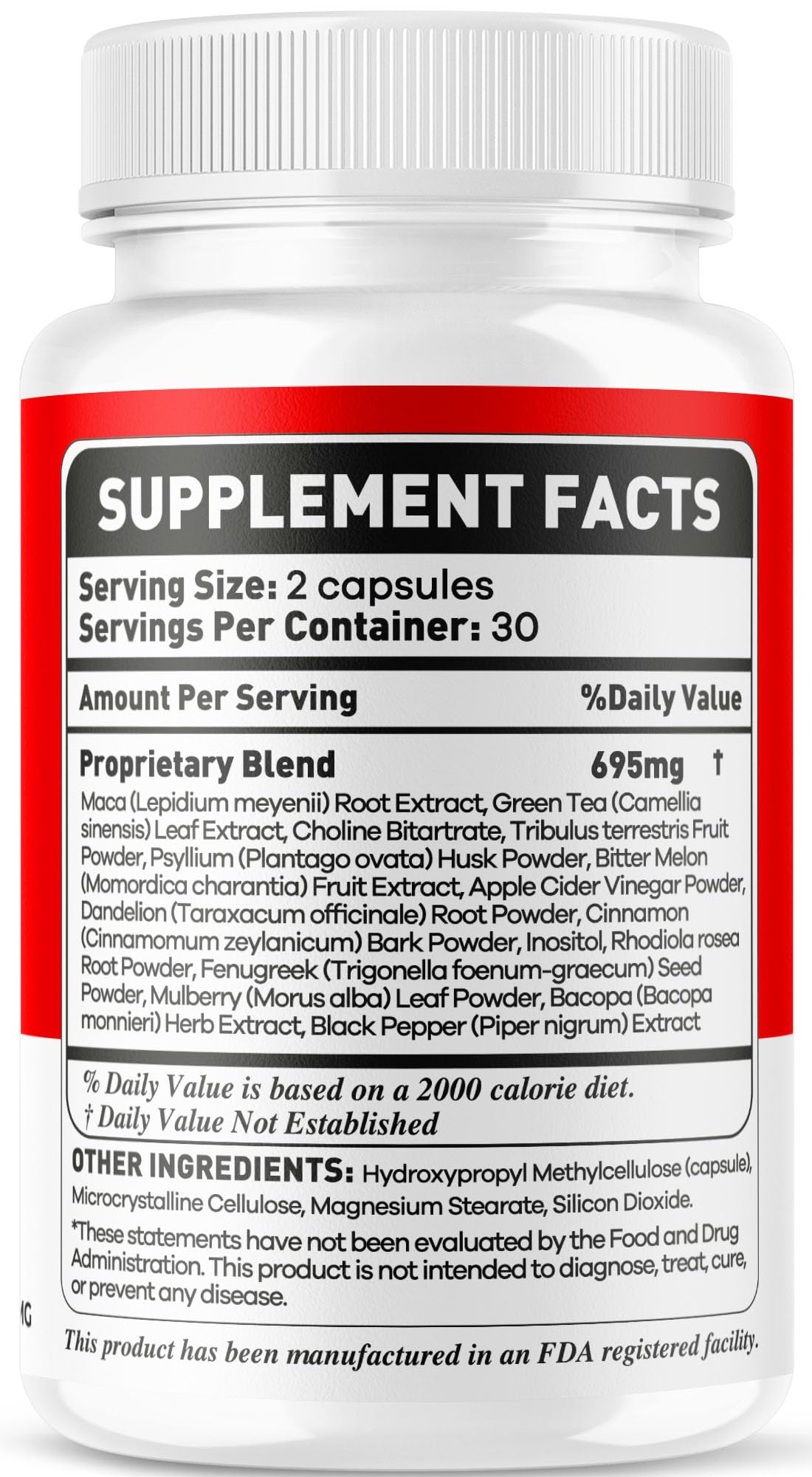 OVICIA Glyco Pulse Capsules 85g opened bottle