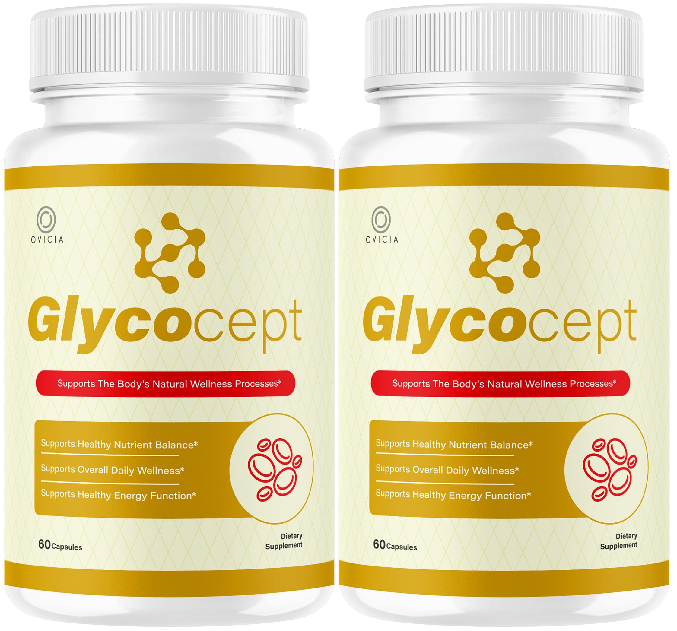 OVICIA Glycocept 60 capsules front view