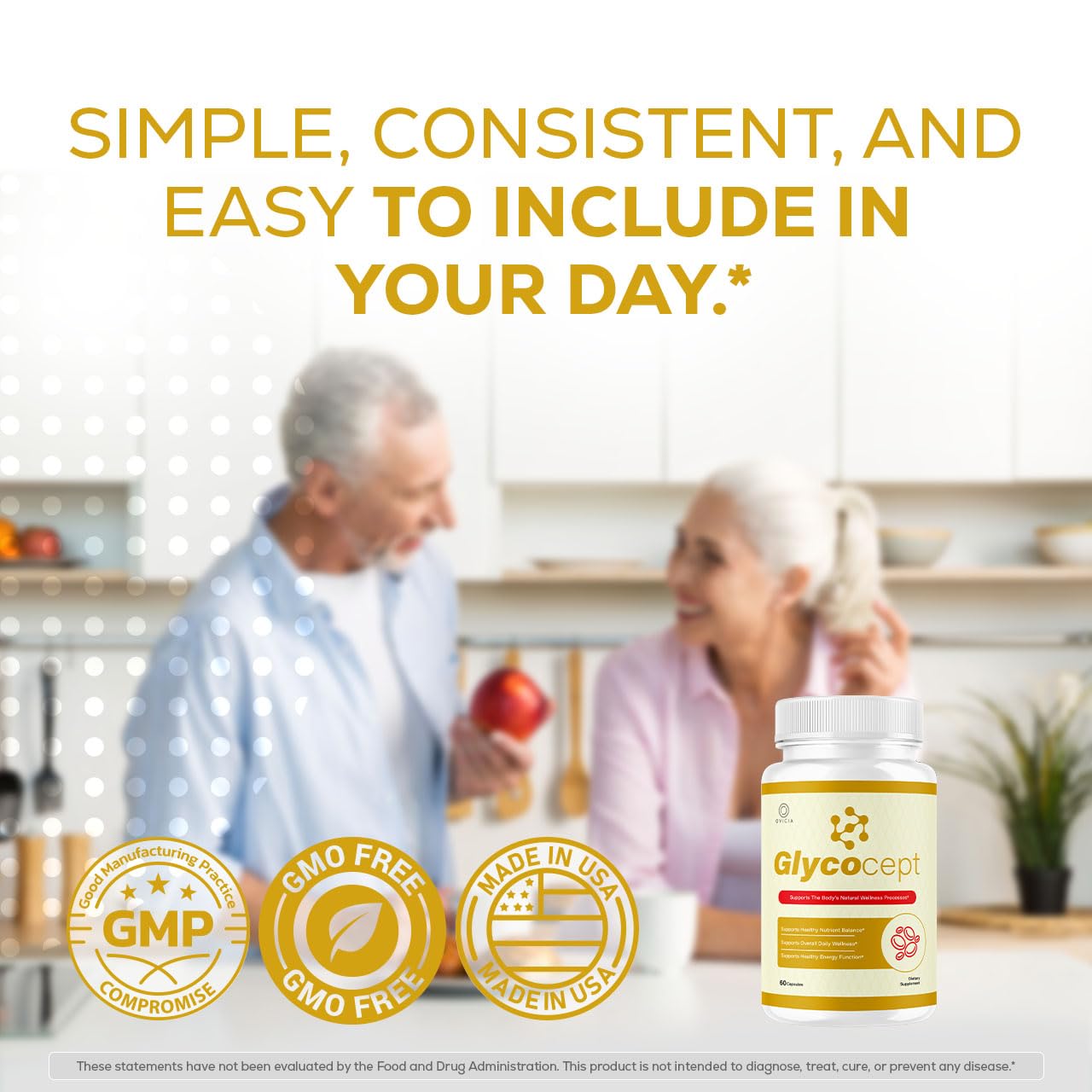 OVICIA Glycocept bottle with a measuring spoon