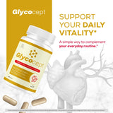 OVICIA Glycocept bottle with label showing ingredients