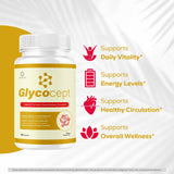 OVICIA Glycocept capsules in a clear container