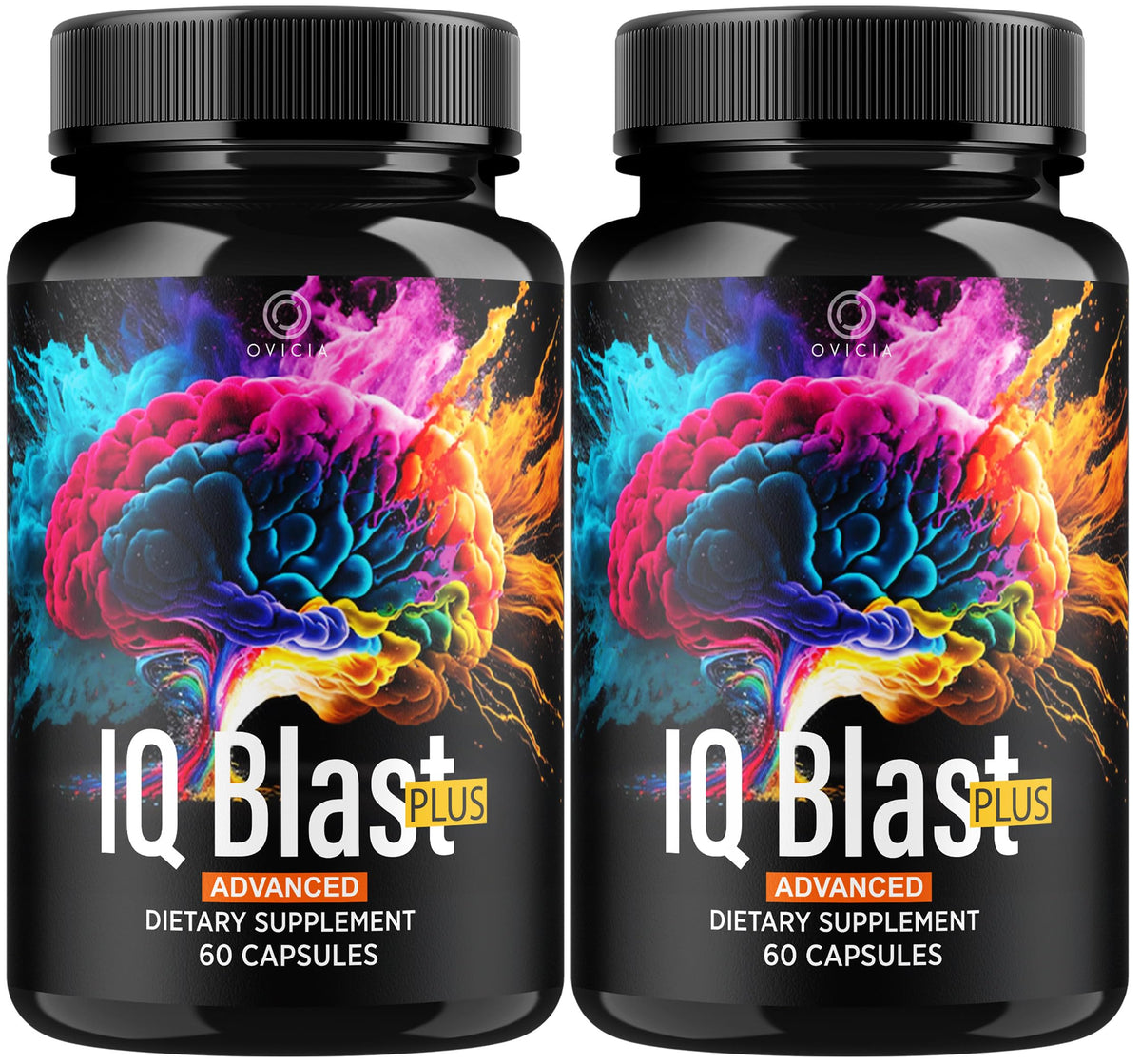 OVICIA IQ Blast Plus Capsules front view with packaging