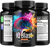 OVICIA IQ Blast Plus Capsules on a wooden table