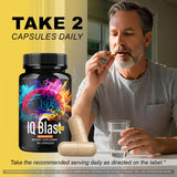 OVICIA IQ Blast Plus Capsules opened bottle view