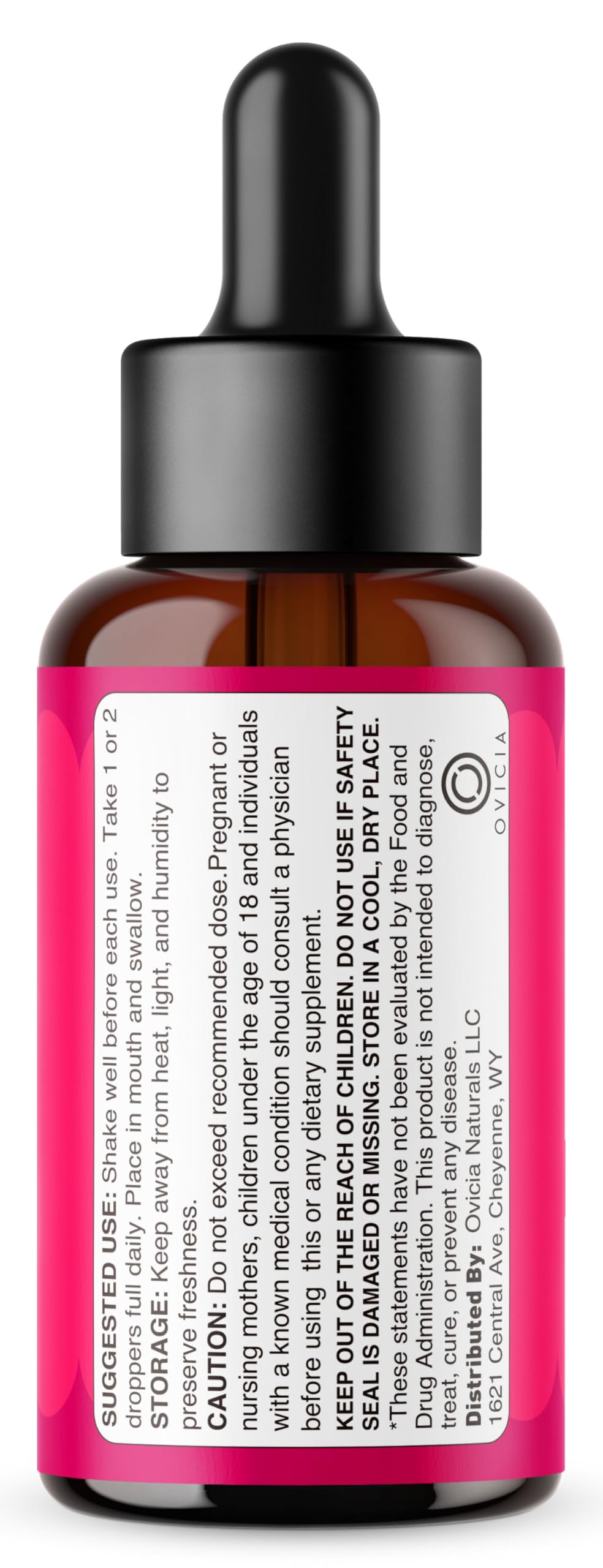 OVICIA Jelly Burn Drops 510g ingredients list