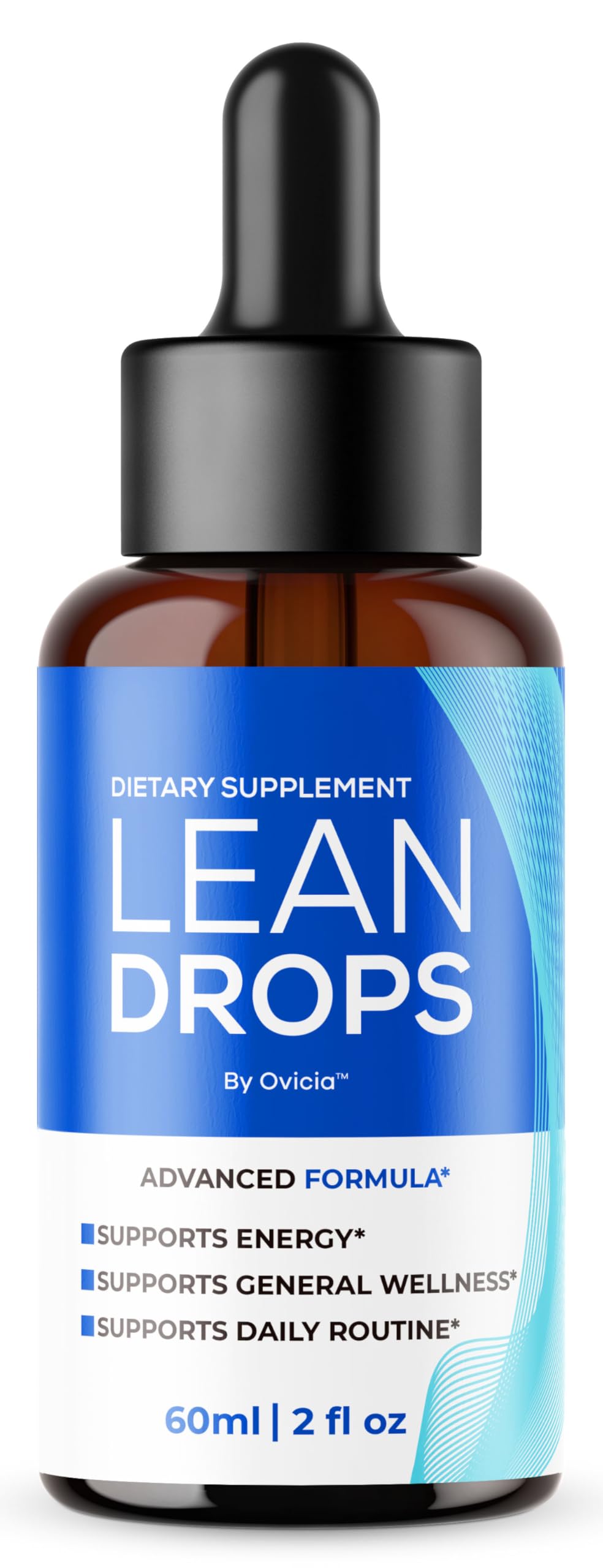 OVICIA Lean Drops Advanced Formula bottle front view