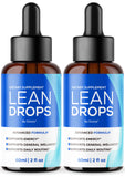 OVICIA Lean Drops Advanced Formula two bottles front view