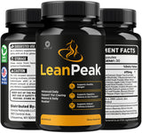 OVICIA Lean Peak Capsules back view with nutritional information